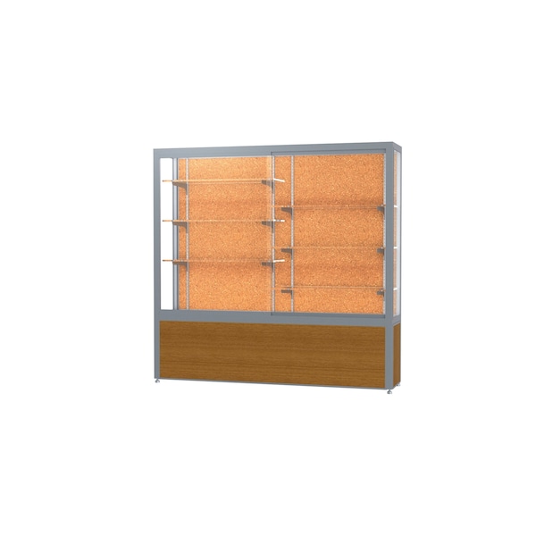 Display Case 72x66x16, Cork, Satin