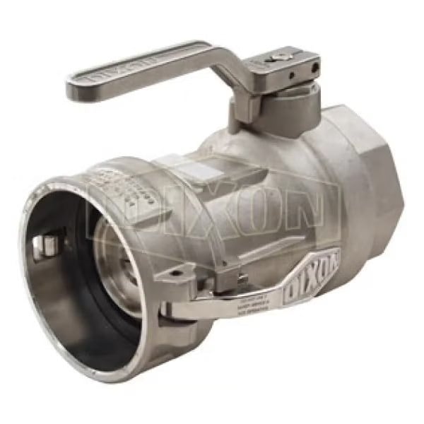 Bayloc Dry Disconnect Cam and Groove Coupler, 3 x 4 in Nominal, FNPT x Coupler End Style, Aluminum,