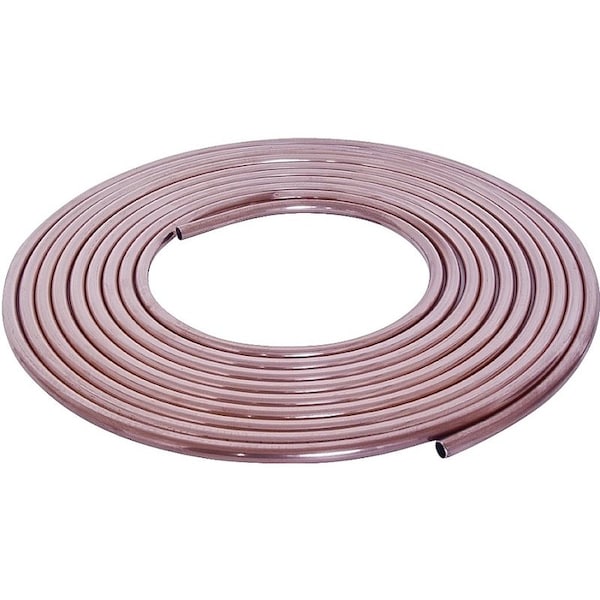 RC5010 Copper Tubing, 12 in, 10 ft L, Short, Coil