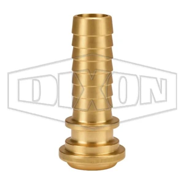 Boss Ground Joint Stem, 1 in, Brass, Domestic