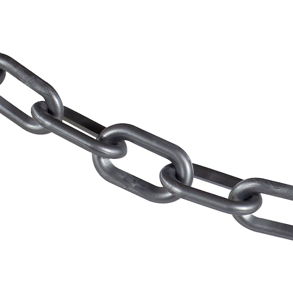 2" x 200' Silver Heavy Duty Plastic Safety Chain