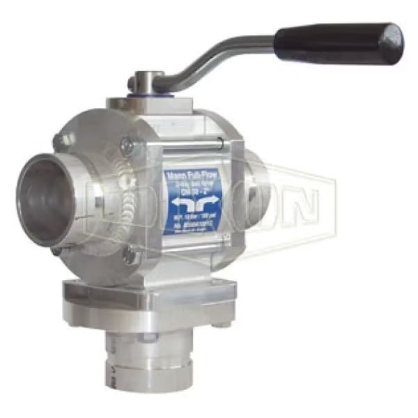 2-WayBV300VIC3 2-Way Ball Valve, 3 in Nominal, Grooved End Style, Aluminum/Stainless Steel Body, FPM