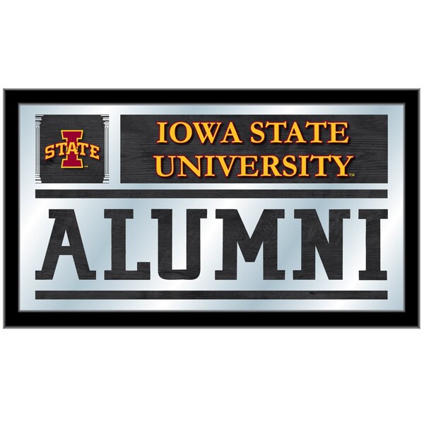 Iowa State 26" x 15" Alumni Mirror