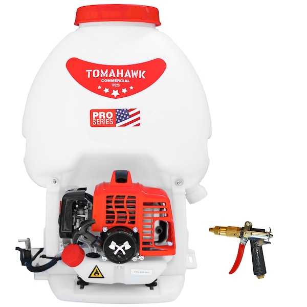 Backpack Sprayer, 63 in L Hose