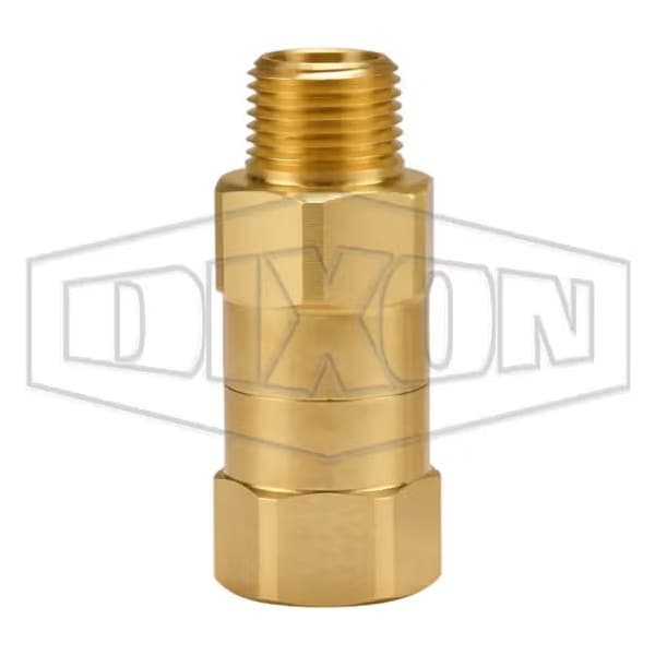 Safety Check Valve, 1/2 in, FNPT, Brass Body