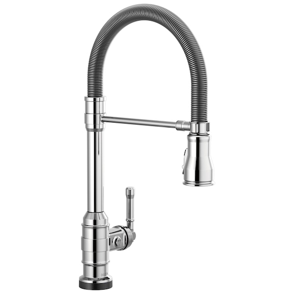 Broderick Single-Handle Pull-Down Spring Kitchen Faucet with Touch2O Technology