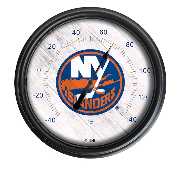 New York Islanders Indoor/Outdoor LED Thermometer