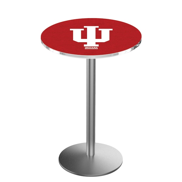 42" Stainless Steel Indiana Pub Table, 36" dia. Top