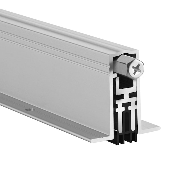 STC411APK36 36" x 1-3/8" Automatic Door Bottom Mill Aluminum