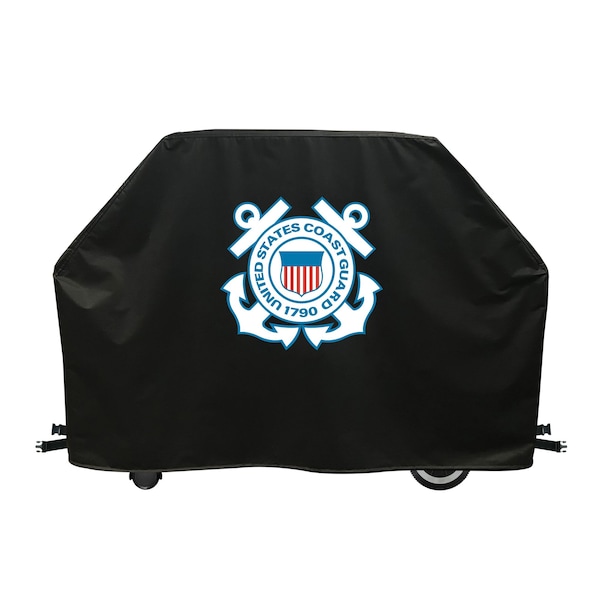 72" U.S. Coast Guard Grill Cover