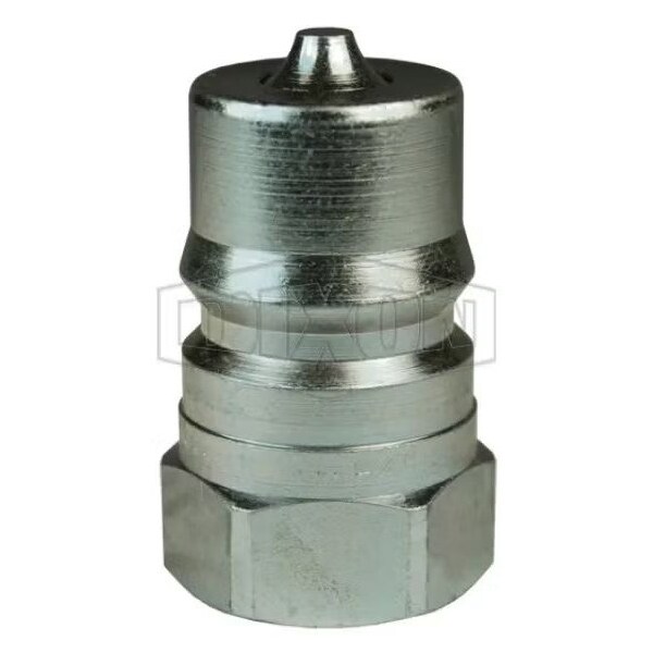 3/4 ISO-B PLUG, 3/4 F-NPTF STEEL, FKM