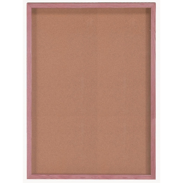 Souvenir and Memorabilia Display Case Cherry 36"x48"