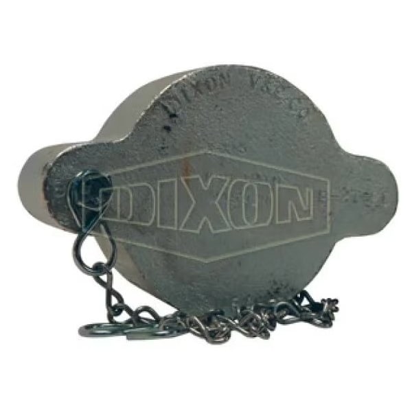 Boss Wing Nut Cap, 1-1/4 to 1-1/2 in, Iron, Domestic
