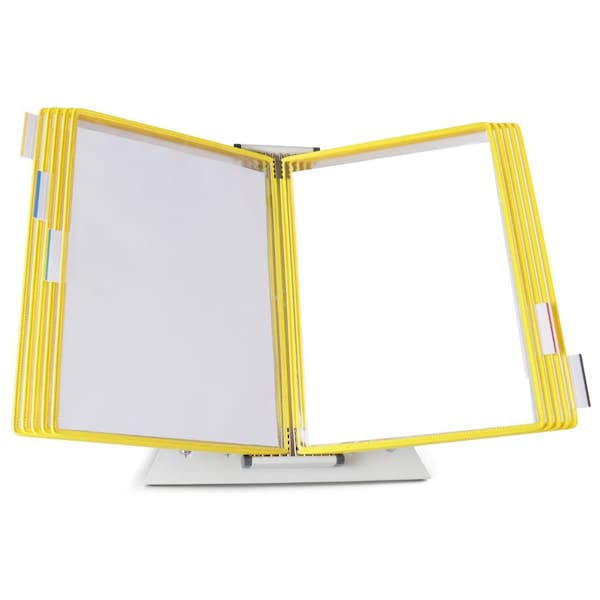 Document Desk Display Unit, 10 Yellow Poc