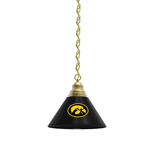Iowa Pendant Light, Brass Fixture