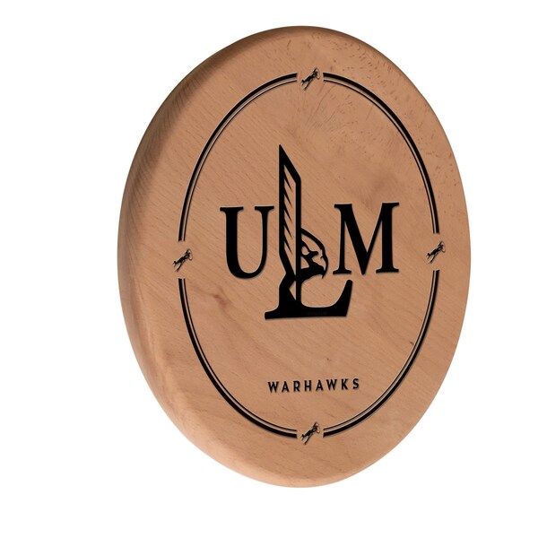 University of Louisiana at Monroe 13" Laser Engraved Solid Wood Sign