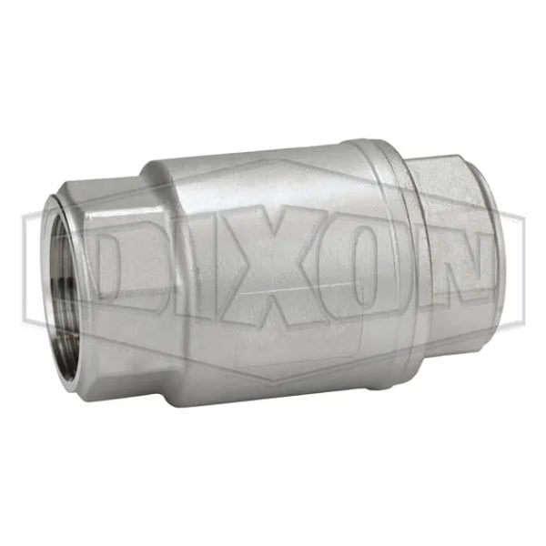 Check Valve, 1-1/4 in, FNPT, 316 SSss Steel Body