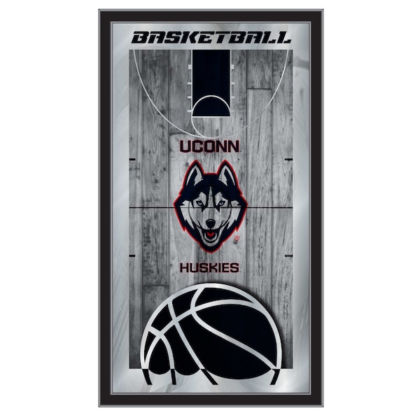 Connecticut 15" x 26" Basketball Mirror