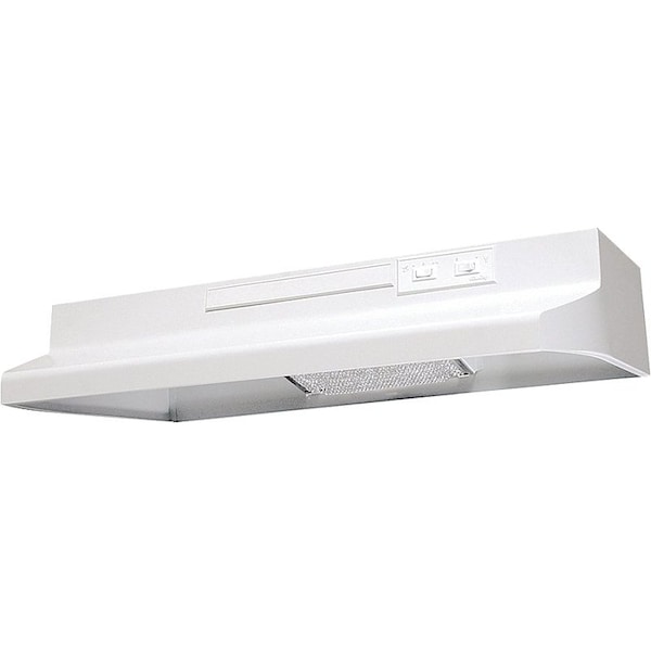 Air King Advantage AV AV1303 Range Hood, 30 in W, 12 in D, 6 in H, Steel