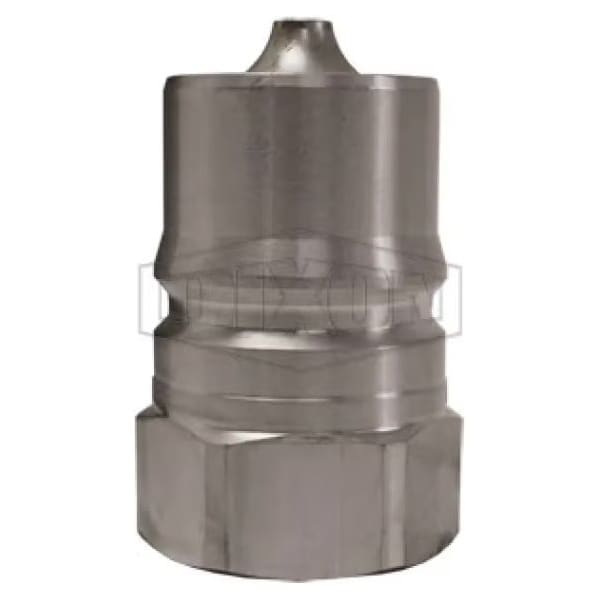 DQC HS Interchange Steam Female Plug, 3/4-14 Nominal, Female NPTF, Steel