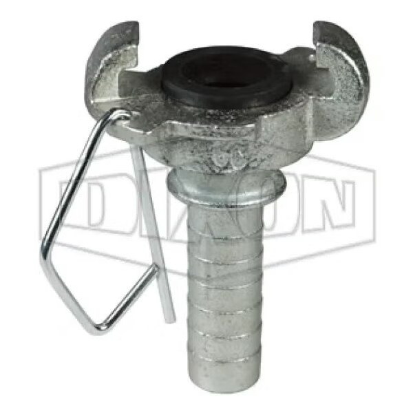 Surelock Medium Head Hose End, 1-1/2 in Nominal, Quick Connect Coupler x Hose, 200 psi Pressure, Ir