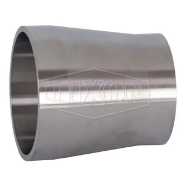 Weld Adapter, 3 in, Tube Weld x SCH 10S Weld Adapter, 316L SS, Domestic