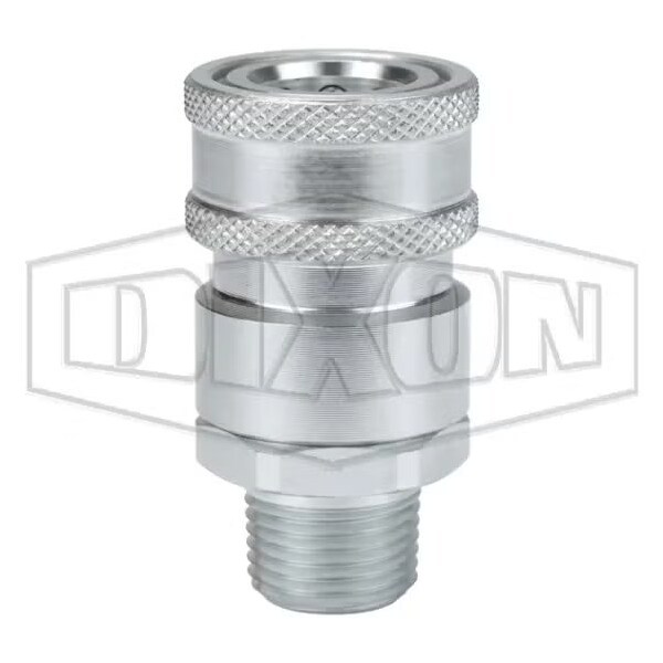 2 in H-STYLE CPLR, 2 in M-NPTF, STEEL