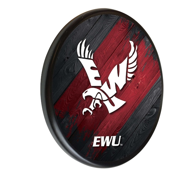 Eastern Washington University 13" Solid Wood Sign