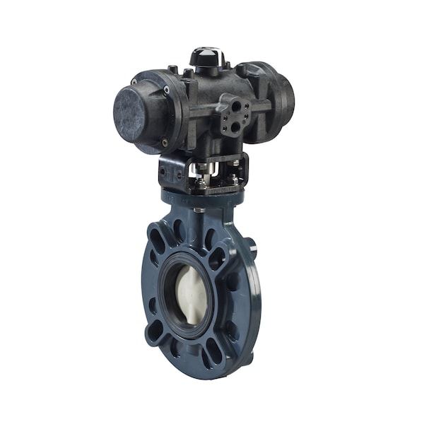 Valve, Pneumatic, 2-1/2", T-57P", PVC/EPDM