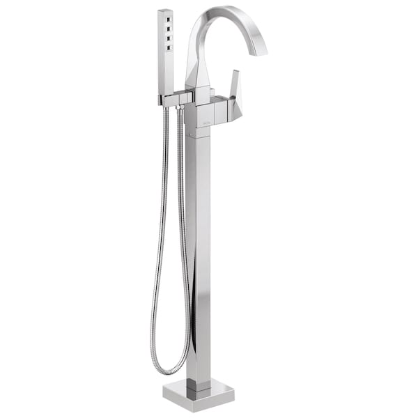 Trillian Single Handle Floor Mount Tub Filler Trim