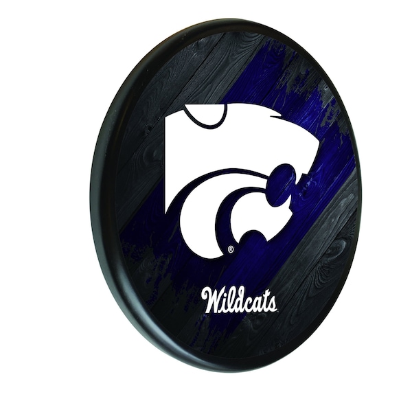 Kansas State University 13" Solid Wood Sign