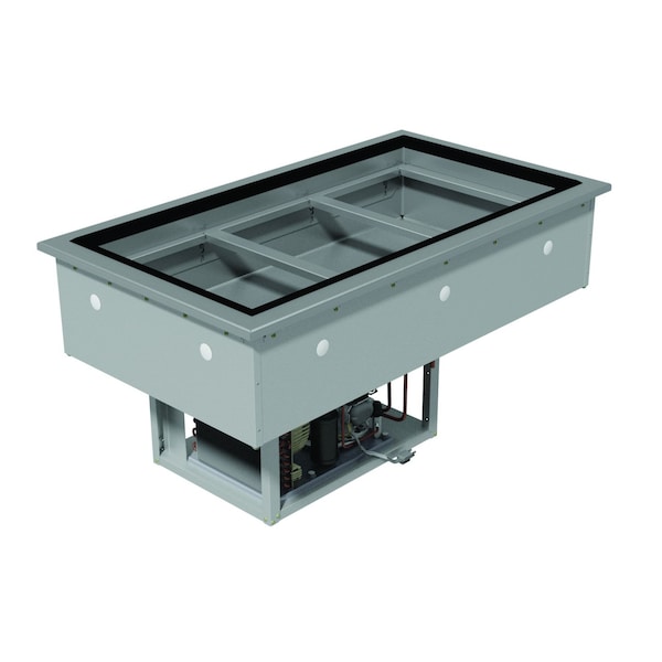 Refrigerated Cold Pan Drop-in 25-1/2 in. x 45-5/8 in. cut out
