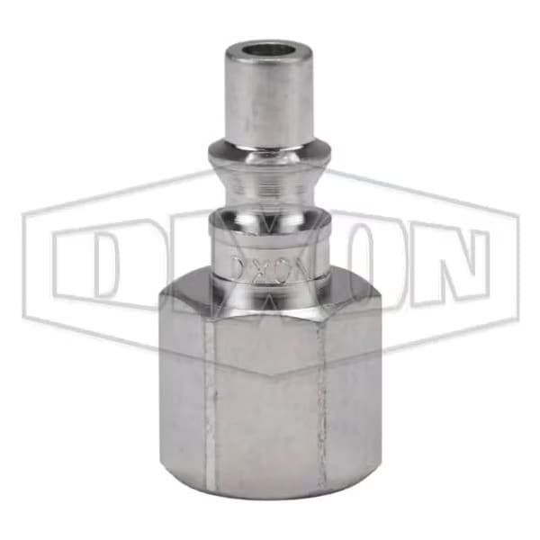M Series ARO Female Quick Disconnect Pneumatic Plug, 3/8 in Nominal, Quick Disconnect Plug x NPTF, 3