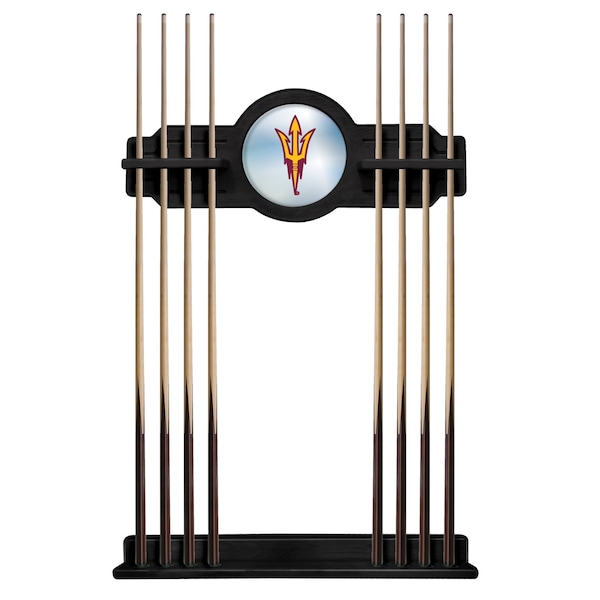 Arizona State Cue Rack in Black Finish, Pitchfork