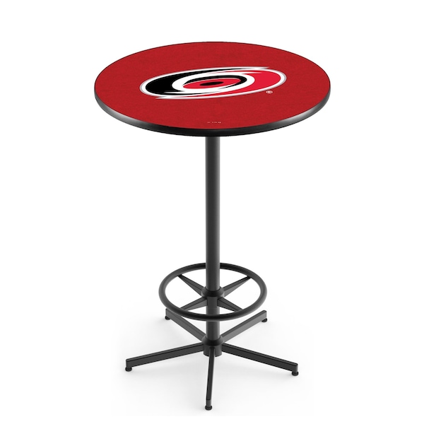 42" Black Carolina Hurricanes Pub Table