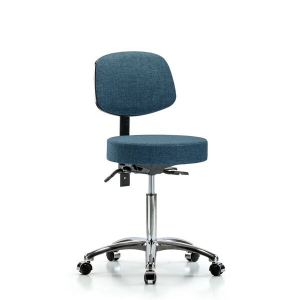 Ben Stool, Med, Fab, Bk Cast, Blu
