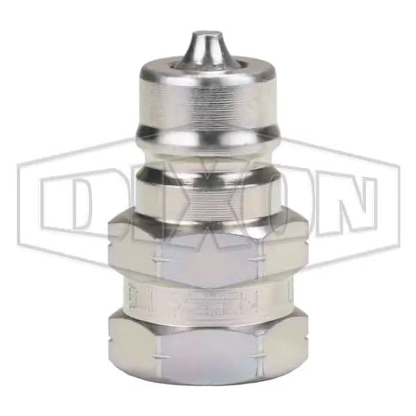 DQC K Interchange Female Plug, 3/8 Nominal, Female BSPP, Steel