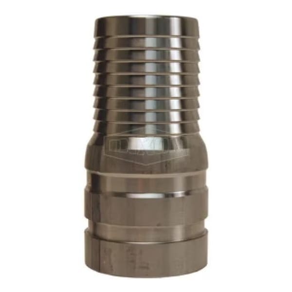 King Combination Nipple, 1-1/2 in, Grooved, 316 SS, Domestic