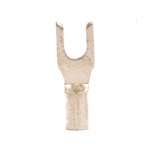 Fork Terminal, #6 Stud Size, 14 AWG, 600 V, 1000 PK