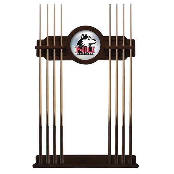 Northern Illinois Cue Rack in English Tudor Finish