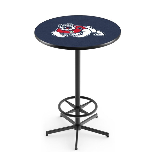 42" Black Fresno State Pub Table