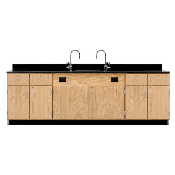 Wall Service Bench, 108" W, 36" Height