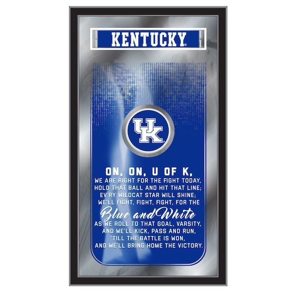 Kentucky 26" x 15" Fight Song Mirror