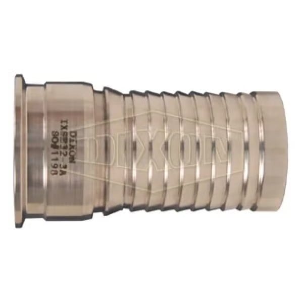 Internal Expansion Sanitary Stem, 3 in Nominal, Clamp End Style, 304 SS, Domestic