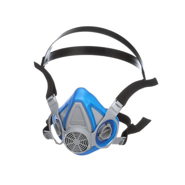 Half Mask Respirator, Advantage 200 LS Series, Bayonet, Single Neckstrap, Blue, S
