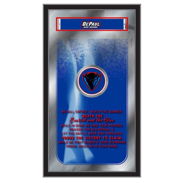 DePaul 26" x 15" Fight Song Mirror