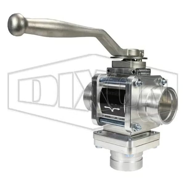 2-WayBV200VIC3 2-Way Ball Valve, 2 in Nominal, Grooved End Style, Aluminum/Stainless Steel Body, Ful