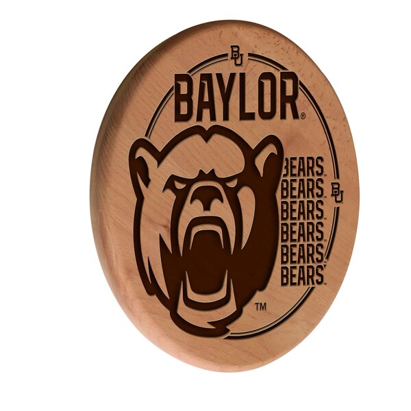 Baylor University 13" Laser Engraved Solid Wood Sign