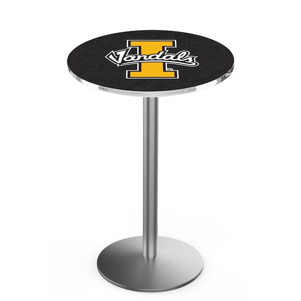 42" Stainless Steel Idaho Pub Table, 36" dia. Top
