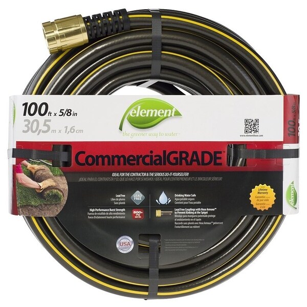 SWAN ELIH58100 Garden Hose Female, 100 ft L